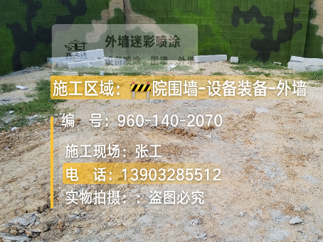 揭阳迷彩漆喷涂方法（通用 + 数码专项